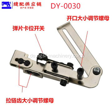 Reißverschluss-Settungsmessgeräte DY-030